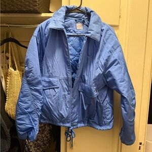 FP Movement by Free People Blue Puffer Jacket